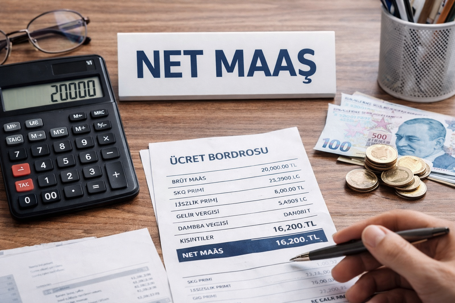 Brüt Maaş Nedir? Net Maaş ile Farkı (2026 Rehber) - KobiVergi
