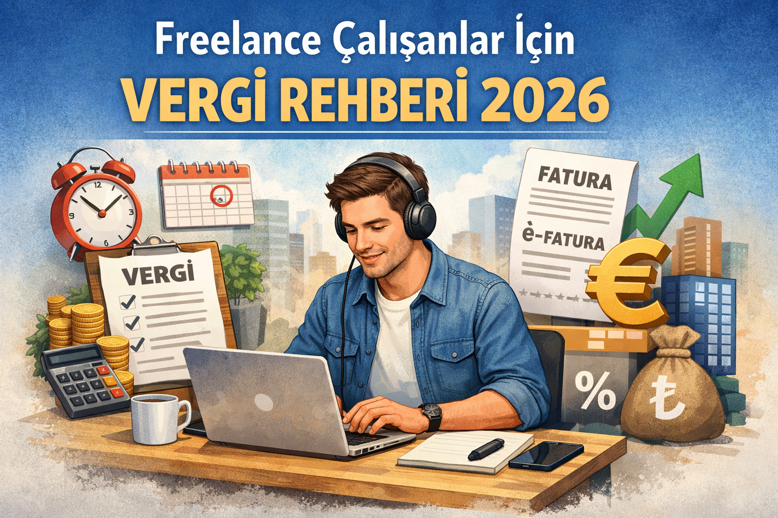 Freelance Çalışanlar İçin Vergi Rehberi 2026 - KobiVergi